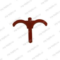 Дюбель двойной для труб 14-20 мм (100 мм) (dyubeldv14-20100)