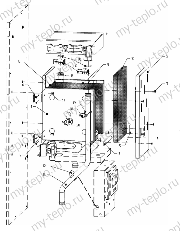 Запчасти для Лемакс PRIME-V16: схема Запчасти Лемакс PRIME-V16 купить в Орле