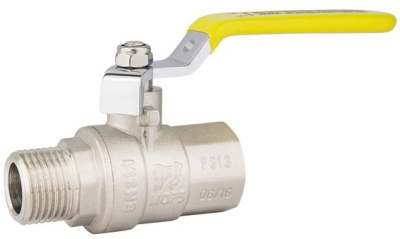 Кран шаровый газовый 1" вн/нар (ручка) PROFactor (PF GBV 347)